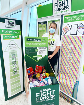 Thank you to our customers for supporting Rugby Foodbank | Asda Rugby