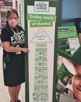 Thank you for supporting Isle of Wight Foodbank | Asda Newport Isle of Wight