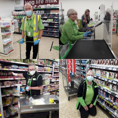 Welcoming back returning colleagues at Asda Cramlington | Asda Cramlington