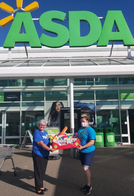 Donation from Asda Donnington Wood for local charity | Asda Donnington Wood