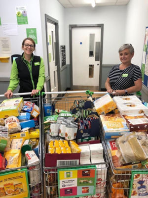 Food bank donation from Asda Wakefield | Asda Wakefield