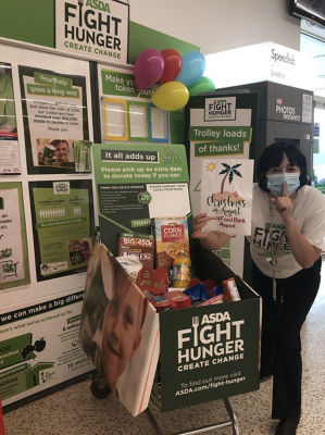 Christmas In August Fight Hunger food drive  | Asda Cookstown