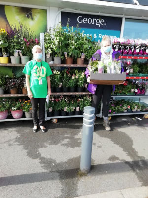 Asda donation helps LGI create outdoor staff area | Asda Morley
