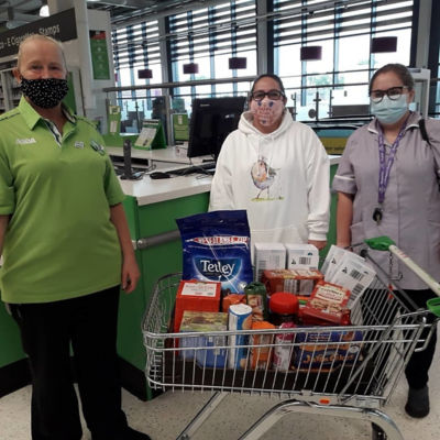 Donations from Asda Swinton to thank local care home staff | Asda Swinton