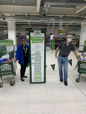 Thank you for supporting Asda Feltham's Fight Hunger appeal | Asda Feltham
