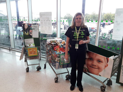 Hamilton District Foodbank donation  | Asda Hamilton