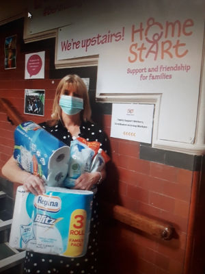 Hone Start charity donation | Asda Govan