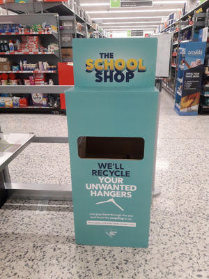 Recycling of Hangers | Asda Newport