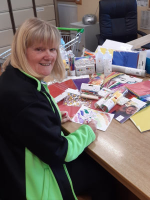 Holiday craft supplies for Caudwell Children | Asda Wolstanton