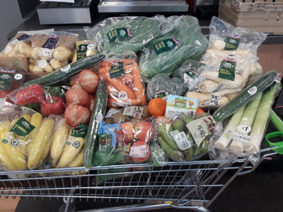 Donation of fruit and vegetables to PlayinNewcastle - youth services  | Asda Gosforth