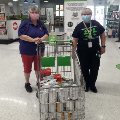 Donation to Salvation Army  | Asda Thornaby
