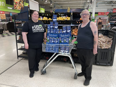 Mutts In Distress donation | Asda Harlow