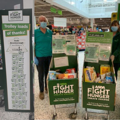 Fight Hunger Create Change with Wirral Foodbank  | Asda Bromborough