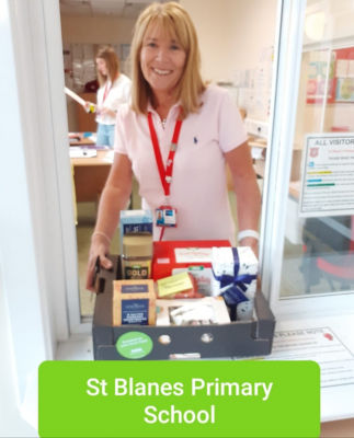 Back to School donations to office staff | Asda Blantyre