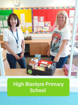 Back to School donations to office staff | Asda Blantyre
