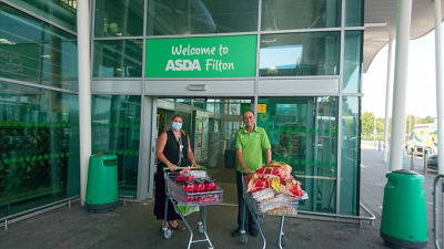 Donations for Trymview Hall care home's barbecue   | Asda Filton
