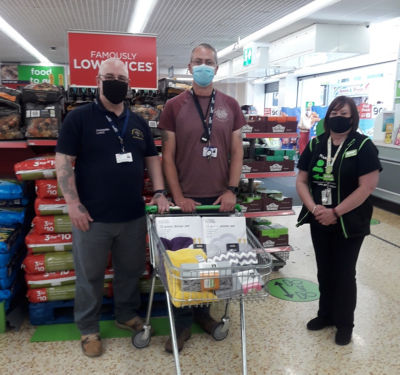 Donation to Changing Lives North East | Asda Cramlington