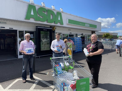 Next Step Group donation | Asda Gosport