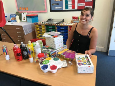 Arts and crafts donations for St Anne’s Primary School  | Asda Longwell Green