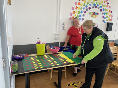 Fun and games on dress down day | Asda Gosport