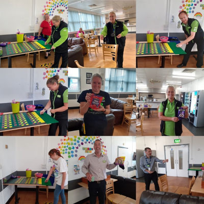 Fun and games on dress down day | Asda Gosport