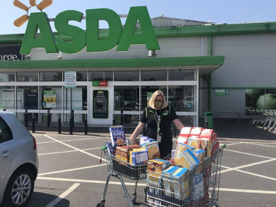 Breakfast donations | Asda Gillingham