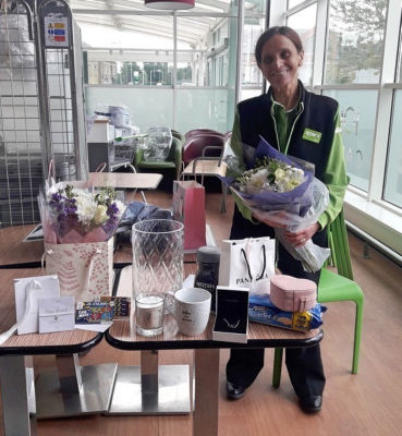 Goodbye to Bishop Auckland checkouts colleague Gillian | Asda Bishop Auckland