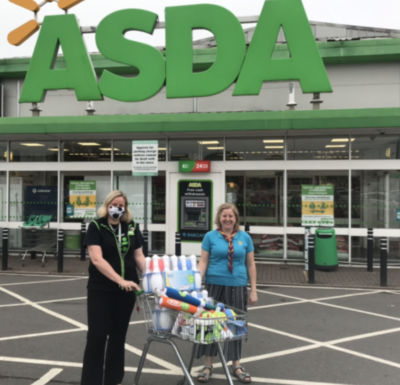 Gillingham Chippewa Beavers donation | Asda Gillingham