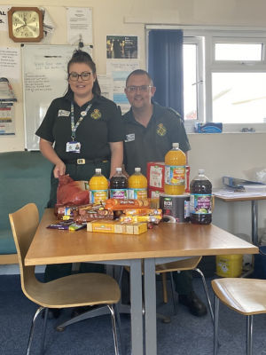 Ambulance station donation  | Asda Newport