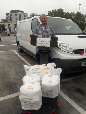 Donation to homeless shelter | Asda Bournemouth