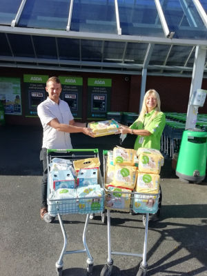 Leeds Baby Bank donation | Asda Morley