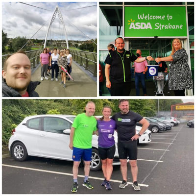Colleagues step out to raise money for Foyle Hospice  | Asda Strabane