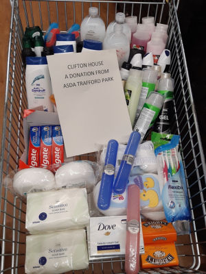  Clifton House care home donation.  | Asda Trafford Park