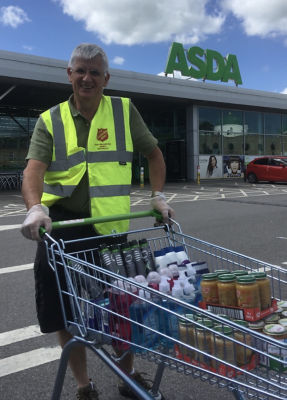 Salvation Army Foodbank donation | Asda Keighley