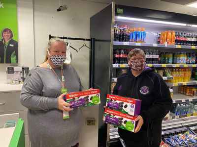 Community Mask Tree donation | Asda Gosport