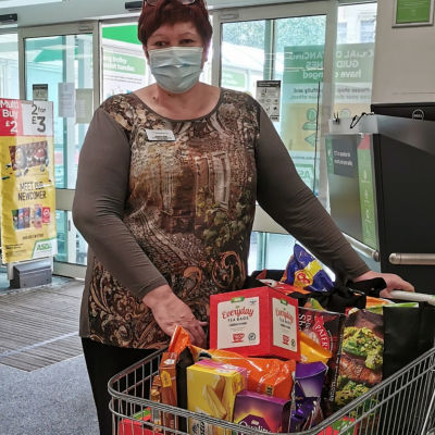 Donation to Thorntree Mews Care Home | Asda Falkirk