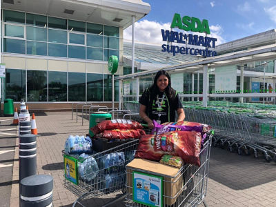 Donations, donation, donations | Asda Great Bridge