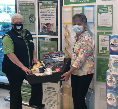 Treat box for the residents of Quarry Gardens  | Asda Portadown
