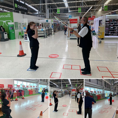 Asda Wigan hosts sports day | Asda Wigan