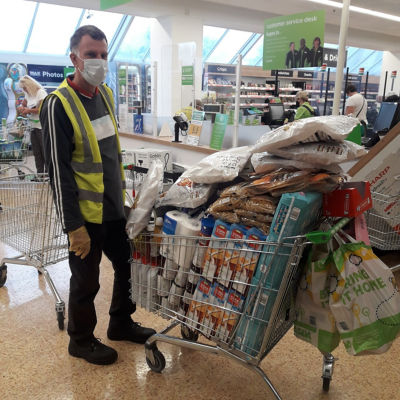 Donation to St Paul's Pantry food bank at St Paul's Centre | Asda Crewe