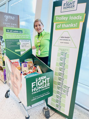 A phenomenal response to our Fight Hunger Create Change foodbank appeal | Asda Rugby