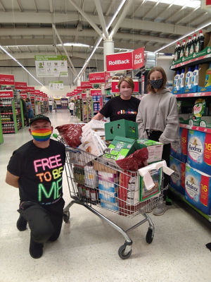 Supporting our rural community with a donation to Stone Community Hub's food bank | Asda Stafford