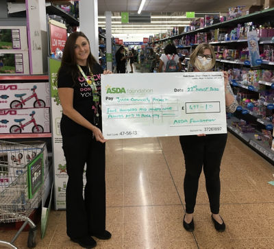 Heathy holiday ASDA Foundation Grant for Juice Community Project  | Asda Longwell Green
