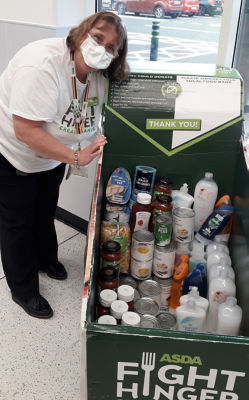 Donation for Warrington Foodbank | Asda Westbrook