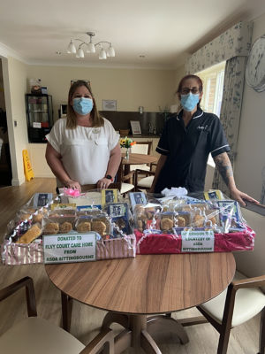 Afternoon tea for staff and residents at Elvy Court Care Home  | Asda Sittingbourne