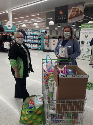 Donation to women's refuge hub | Asda Thornaby