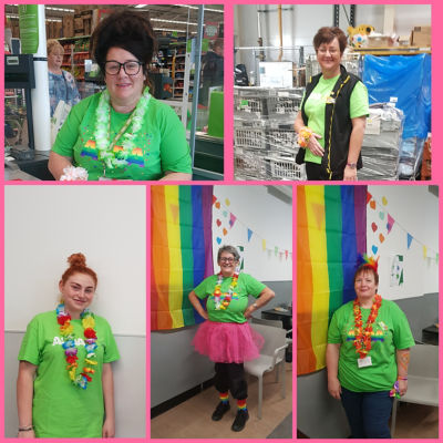 Supporting Cardiff Pride | Asda Tonypandy