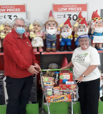 Donation to Out of Sight Charity's community hub | Asda Gosforth