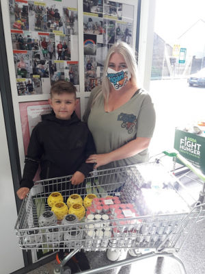 Donation to nine-year-old Logan | Asda Sedgley