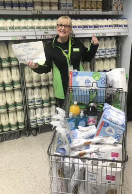 Donations, donations and donations | Asda Pwllheli